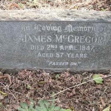 McGREGOR James -1947