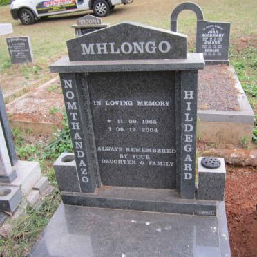 MHLONGO Nomthandazo Hildegard 1965-2004