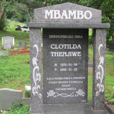 MBAMBO Clotilda Thenjiwe 1970-2009