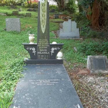 MDLULI David Nhlanhla 1968-2002