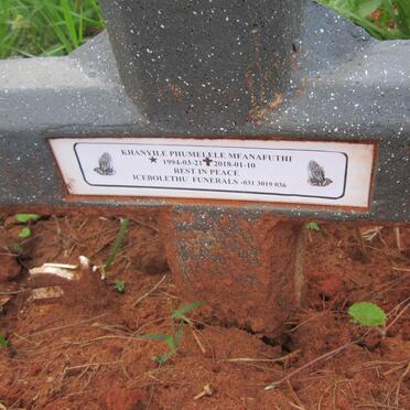 MFANAFUTHI Khanyile Phumelele 1994-2018