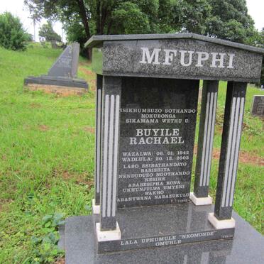 MFUPHI Buyile Rachael 1942-2003 