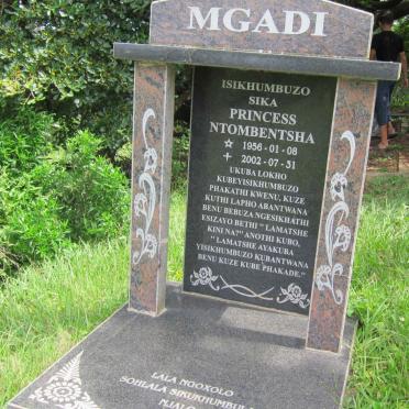 MGADI Princess Ntombetsha 1956-2002
