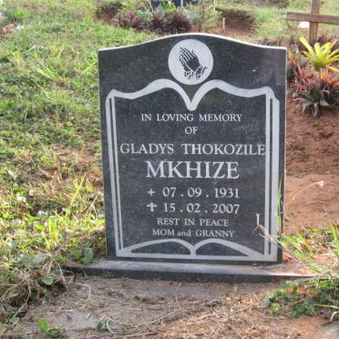 MKHIZE Gladys Thokozile 1931-2007