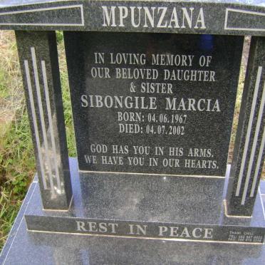MPUNZANA Sibongile Marcia 1967-2002