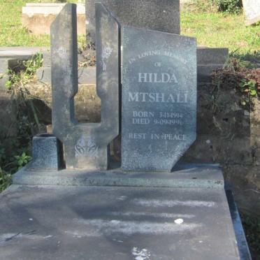 MTSHALI Hilda 1914-1996