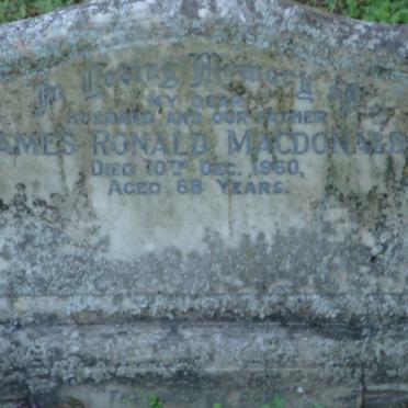 MACDONALD James Ronald -1960