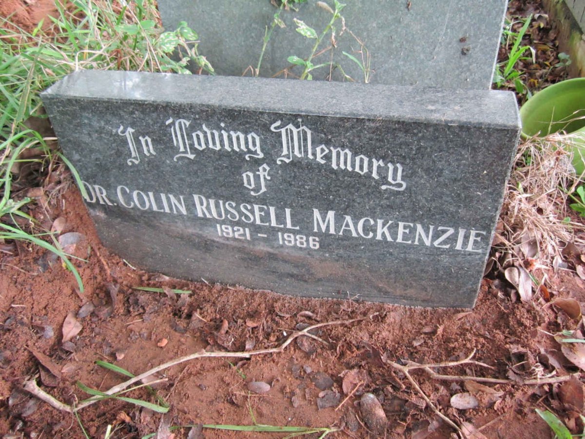 MACKENZIE Colin Russell 1921-1986