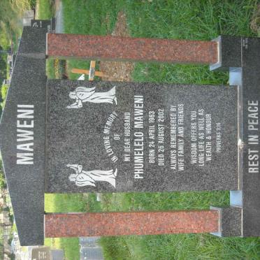 MAWENI Phumelelo 1963-2002