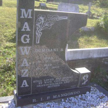 MAGWAZA Dumisani R. 1941-2002