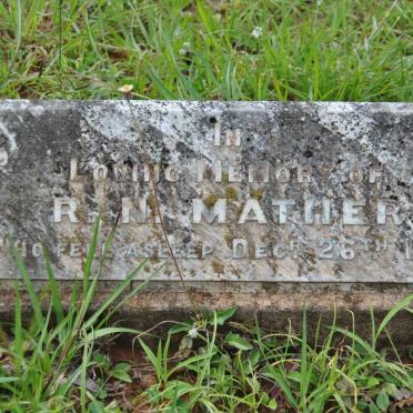 MATHER R.N. -1913