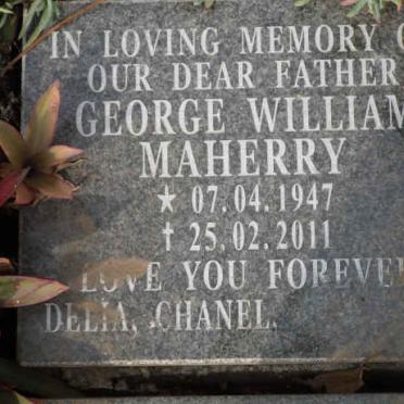 MAHERRY George William 1947-2011
