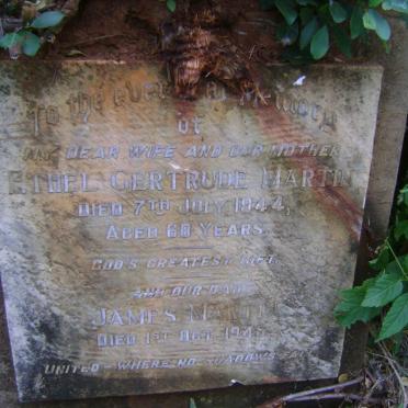 MARTIN James -1945 &amp; Ethel Gertrude -1944