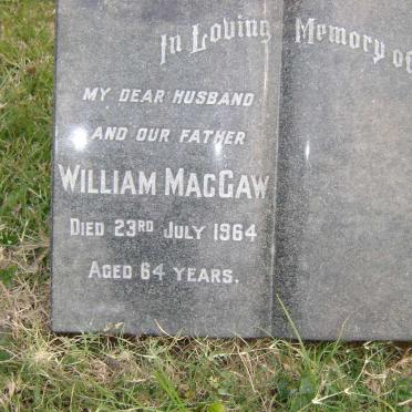 MACGAW William -1964