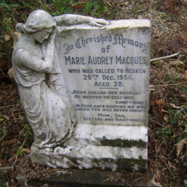 MACQUES Marie Audrey -1954