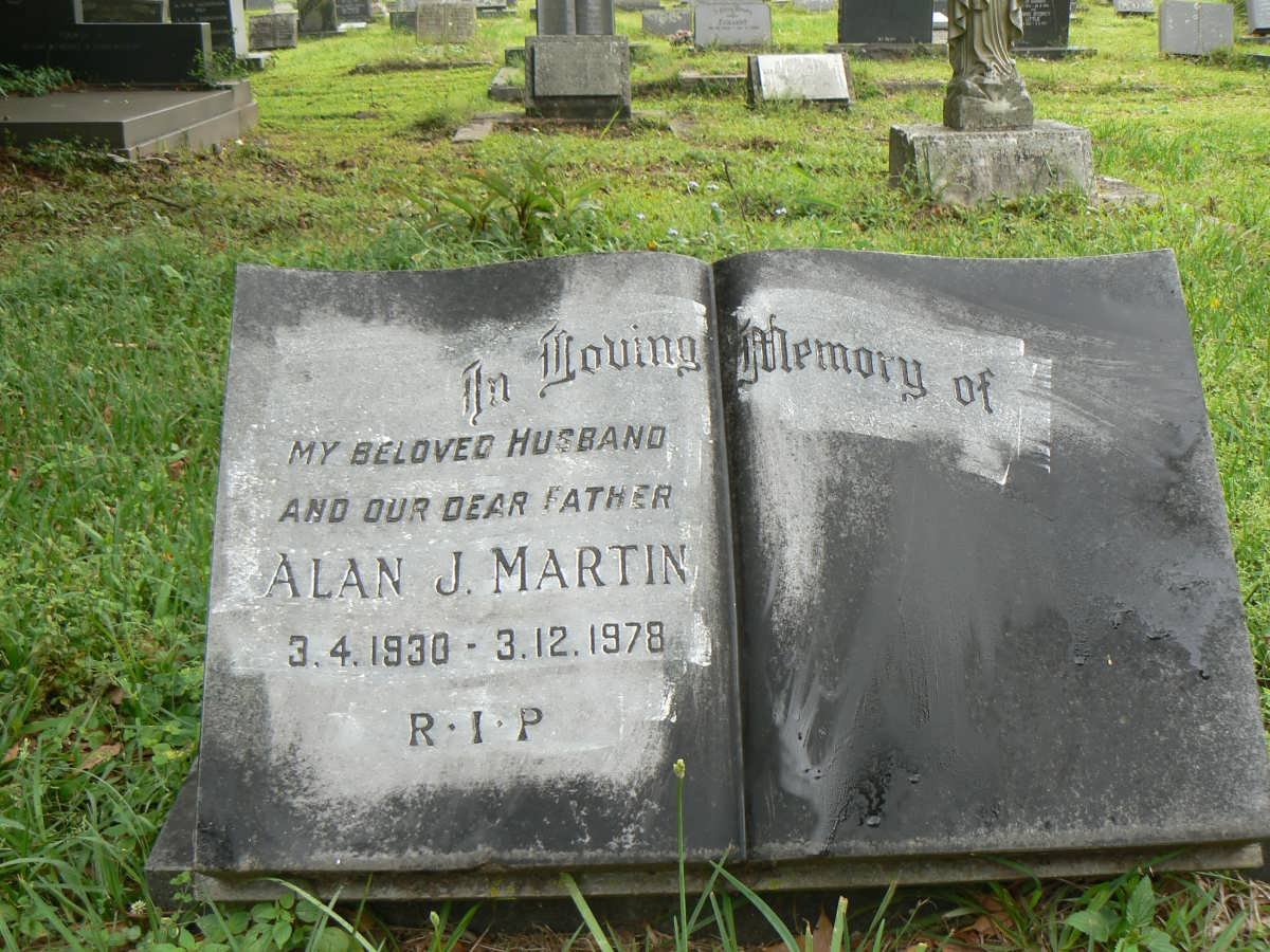 MARTIN Alan J. 1930-1878