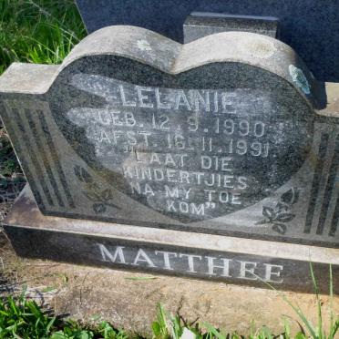MATTHEE Lelanie 1990-1991