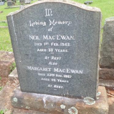 MAC EWAN Margaret -1967 :: MAC EWAN Neil -1943