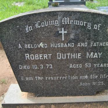 MAY Robert Duthie -1973