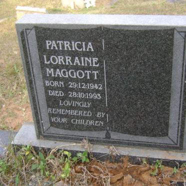 MAGGOTT Patricia Lorraine 1942-1993