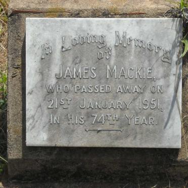 MACKIE James -1951