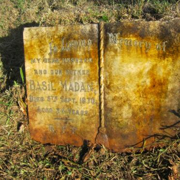 MADAN Basil -1970