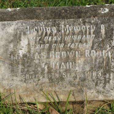 MAIN Thomas Brown Rodger -1963