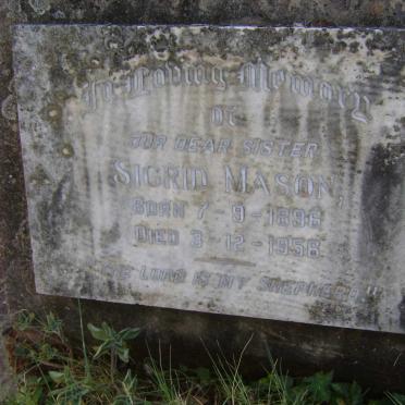 MASON Sigrid 1896-1956