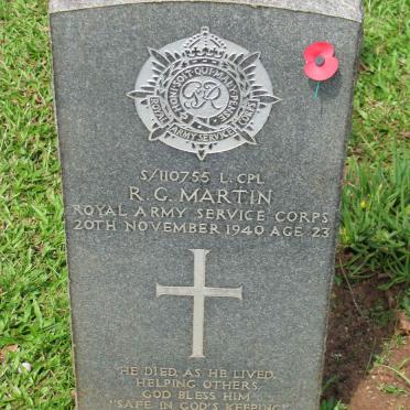 MARTIN R.G. -1940