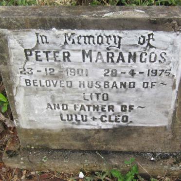 MARANGOS Peter 1901-1975