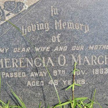 MARCHANT Emmerencia O. -1963