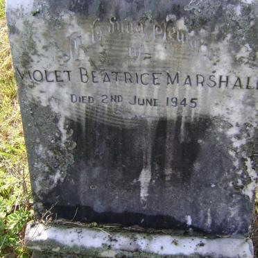MARSHALL Violet Beatrice -1945
