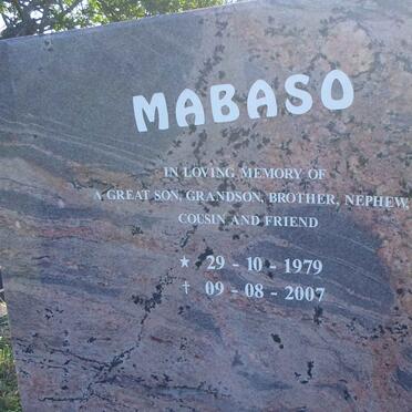 MABASO Sandile Siyabonga 1979-2007