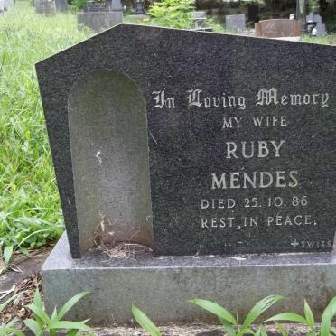 MENDES Ruby -1986