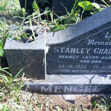 MENGEL Stanley Chadwick 1925-1987