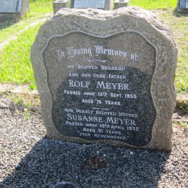 MEYER Rolf -1955 &amp; Susanne -1972