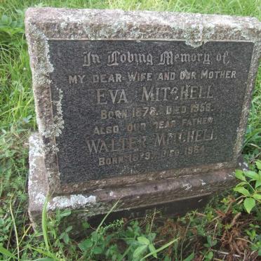MITCHELL Walter 1879-1964 &amp; Eva 1878-1956