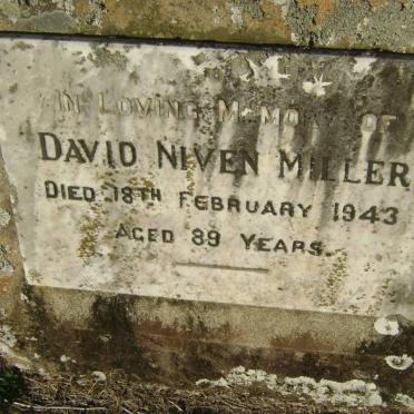 MILLER David Niven -1943