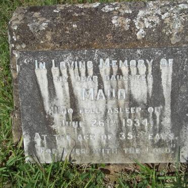 MILLRAY Maud -1934