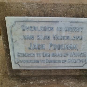POOLMAN Jack 1921-1944