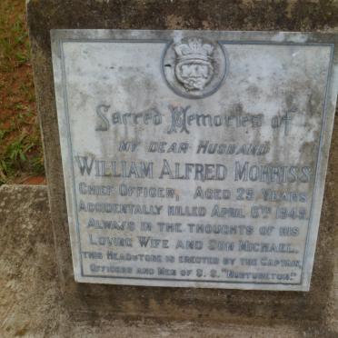 MORRISS William Alfred -1949