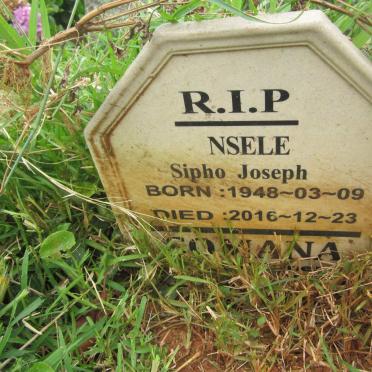 NSELE Sipho Joseph 1948-2016