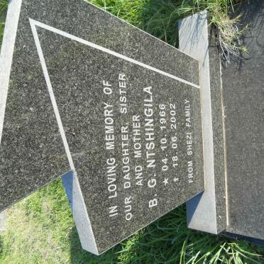NTSHINGILA B.G. 1966-2002