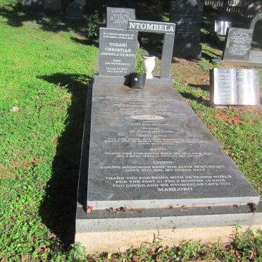 NTOMBELA Tusani Christian 1984-2015