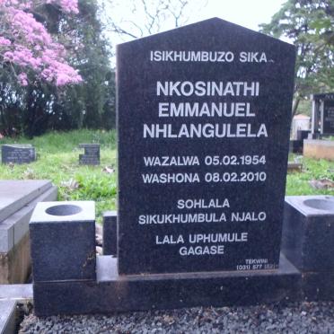 NHLANGULELA Nkosinathi Emmanuel 1954-2010