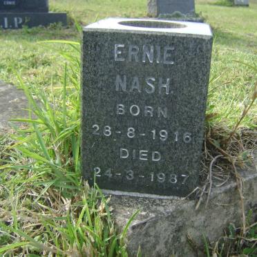 NASH Ernie 1916-1987