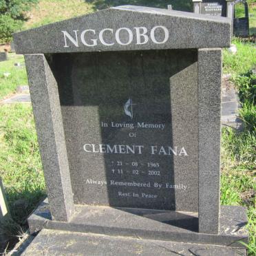 NGCOBO Clement Fana 1965-2002