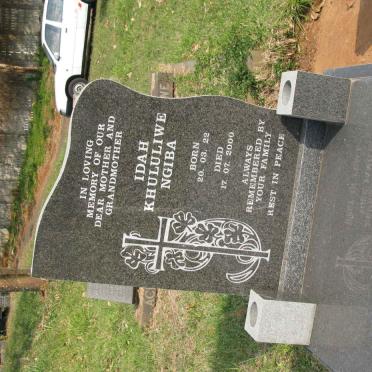NGIBA Idah Khululiwe 1922-2000