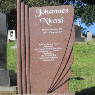 NKOSI Johannes 1905-1930