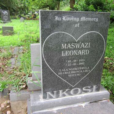 NKOSI Maswazi Leonard 1933-2002